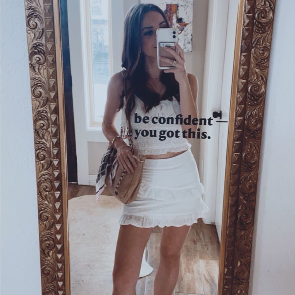 Top and skirt set from boutique!